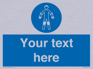 Custom protective roller sport equipment must be worn